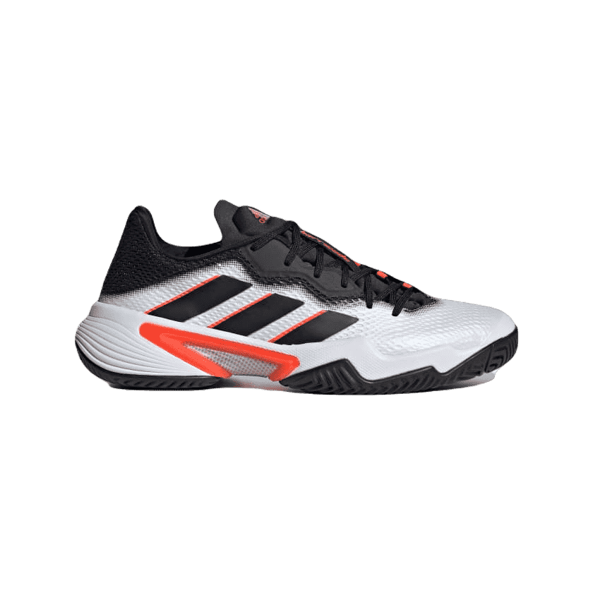 Hvid Adidas Barricade Mens Sort Orange Padelsko - Adidas Padel