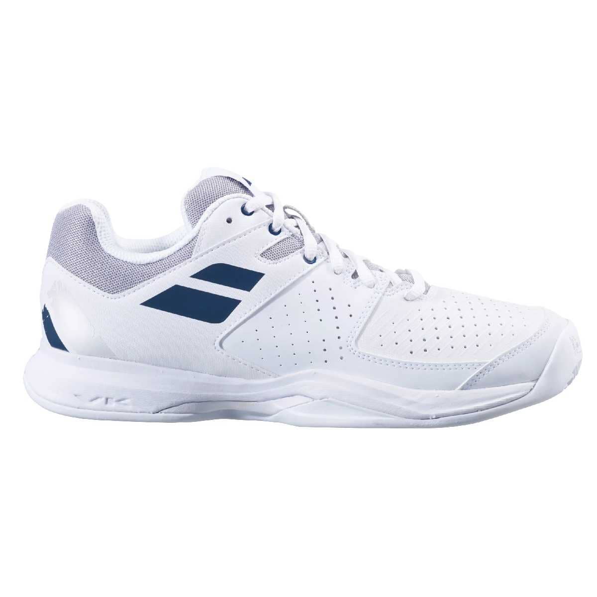 Hvid Babolat Pulsion Clay Men White - Babolat Padel