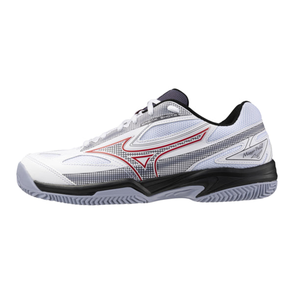 Hvid Mizuno Break Shot Padel White Salsa Aleutian - Mizuno Padel