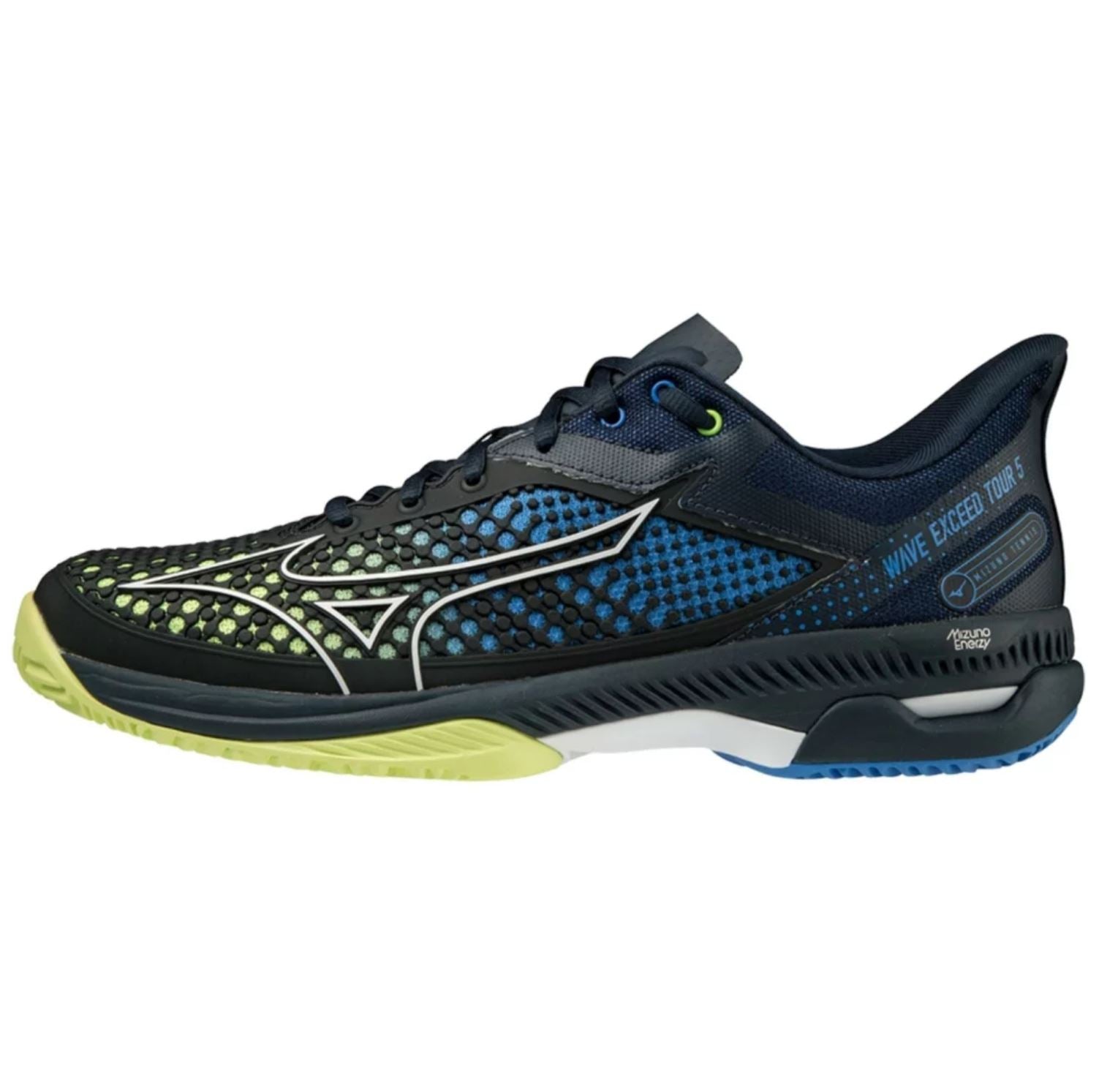 Grøn Mizuno Wave Exceed Tour Mens Padelsko Mørkeblå Blå - Mizuno Padel  - 5059431245905