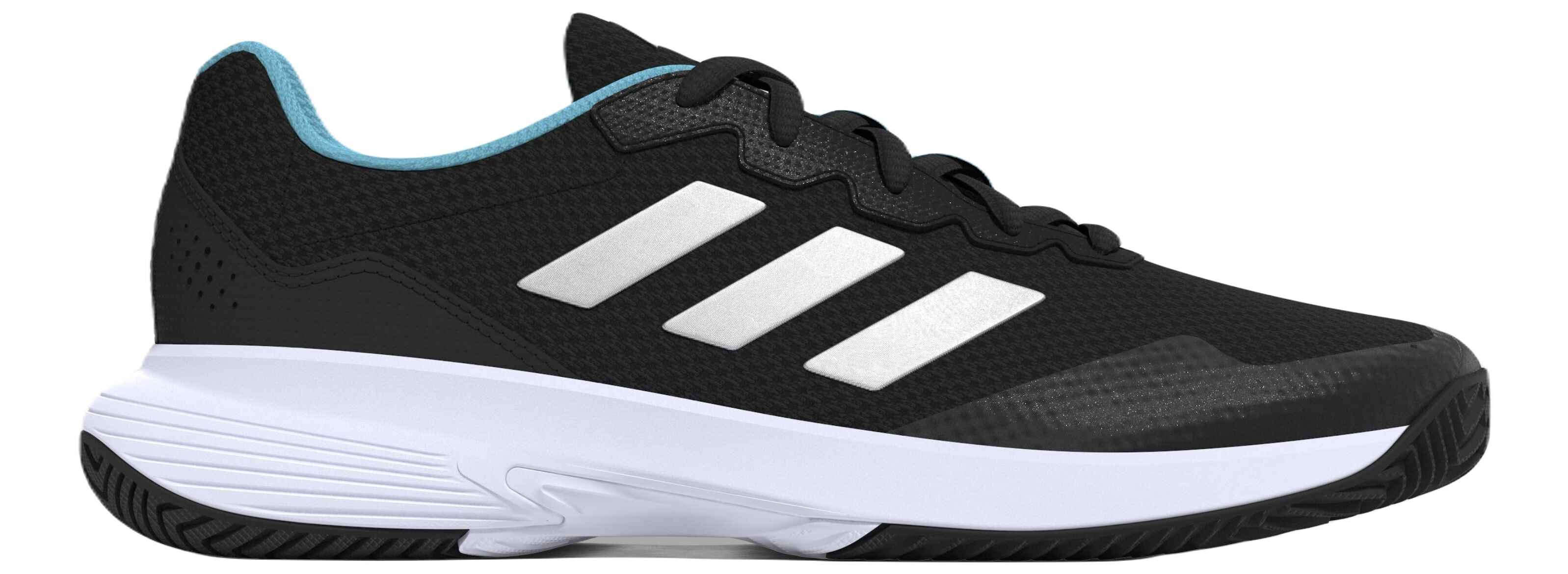 Adidas Gamecourt Padelsko Dame Sort Turkis - Adidas Padel