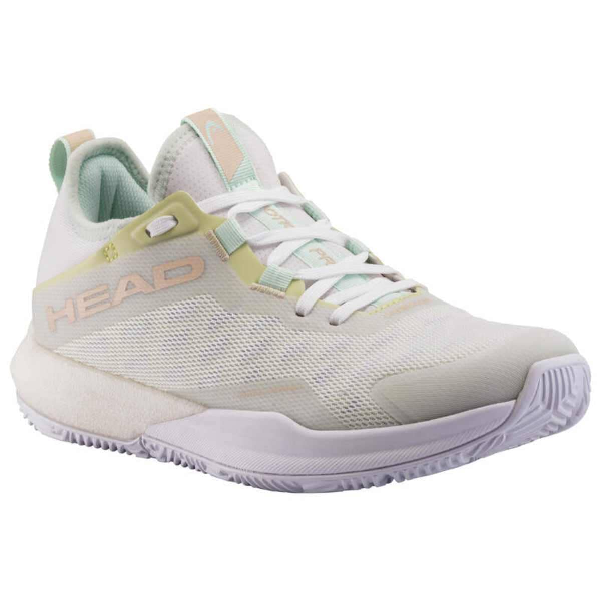 Hvid Head Motion Pro White Aqua Women - Head Padel  - 724794644089