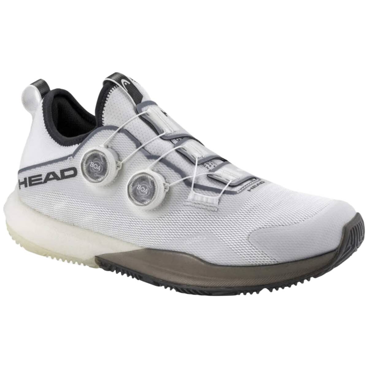 Sort Head Motion Pro Boa Padel White Black - Head Padel  - 726423903390