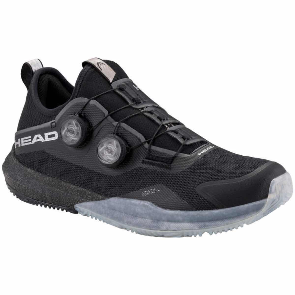 Sort Head Motion Pro Boa Padel Black - Head Padel  - 726423354048
