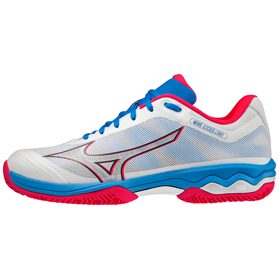 Hvid Mizuno Wave Exceed Light Mens Padelsko - Mizuno Padel  - 5059431363340
