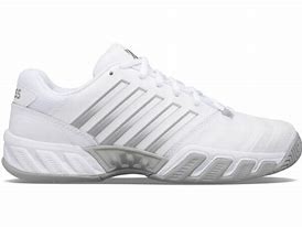 Hvid Swiss Bigshot Light Grå Padelsko - K-swiss Padel  - 192935511642